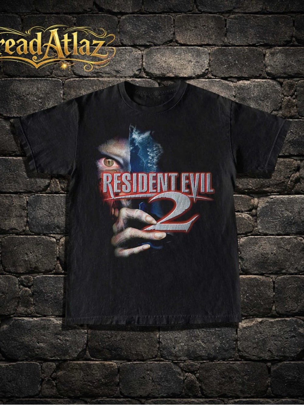Black Resident Evil 2 Graphic Tee